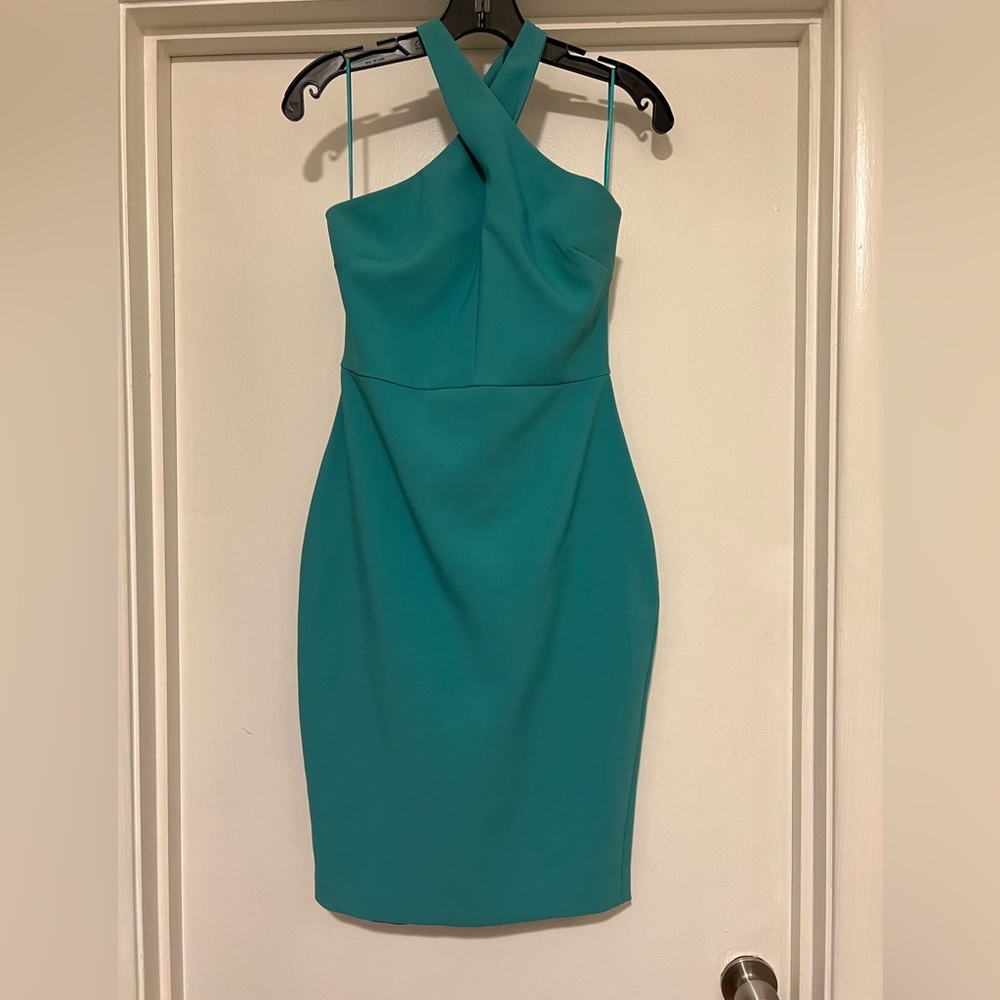 Likely Teal Halter Dress